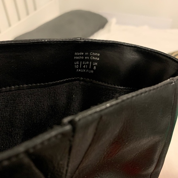 Winter black boots in very good condition - Picture 6 of 6